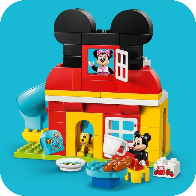 10465 Miki-Hiire klubimaja koos Minnie ja Pluutoga