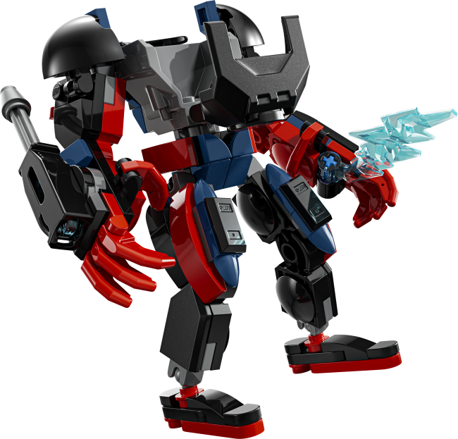 76337 Miles Moralese robot vs. Spider-Man 2099