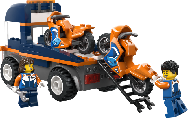 60491 Moottoripyörän kuljetusauto