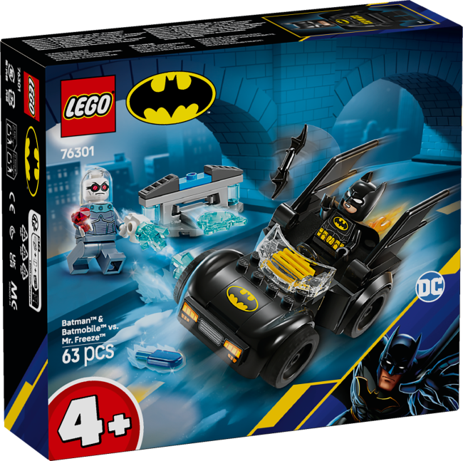 76301 Batman™ ja Batmobile™ vastaan Pakkasherra