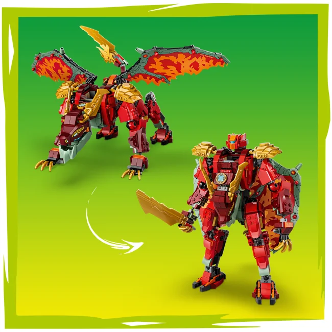 71868 Wyldfyre'i muutuv draakonirobot