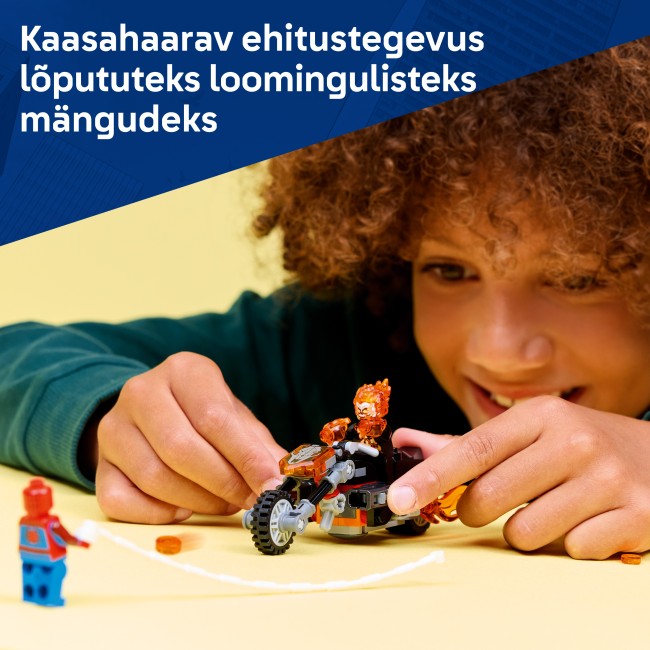 76335 Spider-Man vs. Ghost Rideri mootorratas