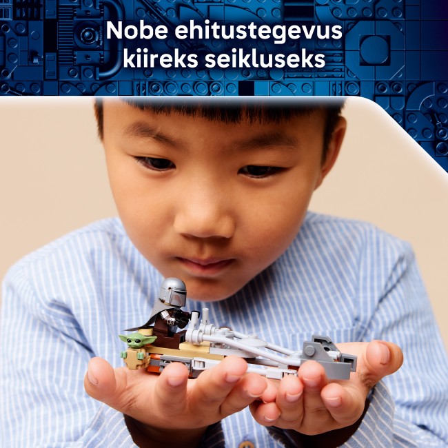 75436 Mandalorian ja Grogu Speeder Bike™