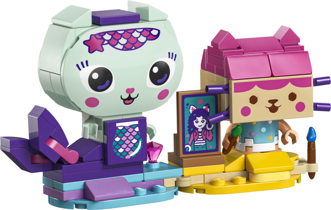 11215 Gabbyn palikoista rakennettavat kissaystävät