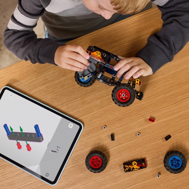 42219 Monster Jam™ Grave Digger™ Uguns un Ledus