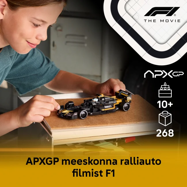 77252 APXGP meeskonna võidusõiduauto filmist F1® The Movie