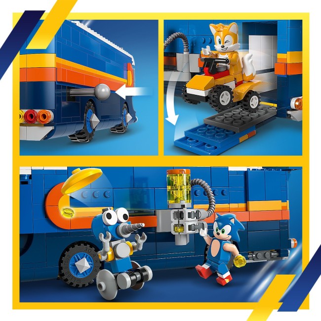 77006 Sonic-tiimin liikkuva komentokeskus