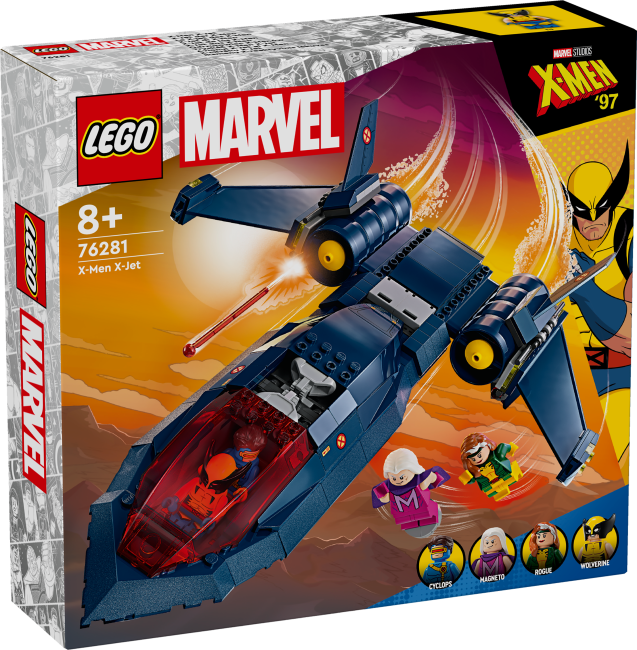 76281 X-Men: X-Jet