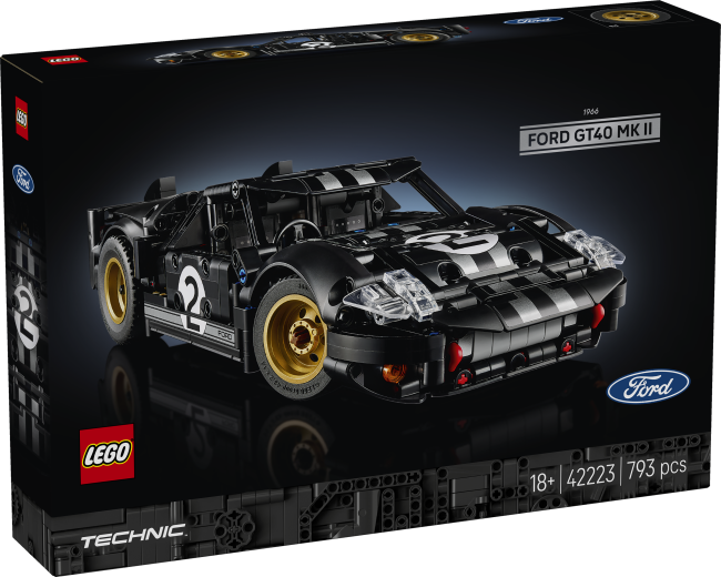 42223 1966 Ford GT40 MKII ‑kilpa-auto