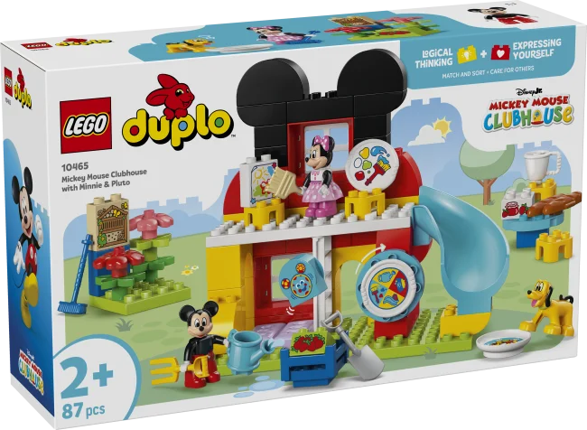 10465 Miki-Hiire klubimaja koos Minnie ja Pluutoga