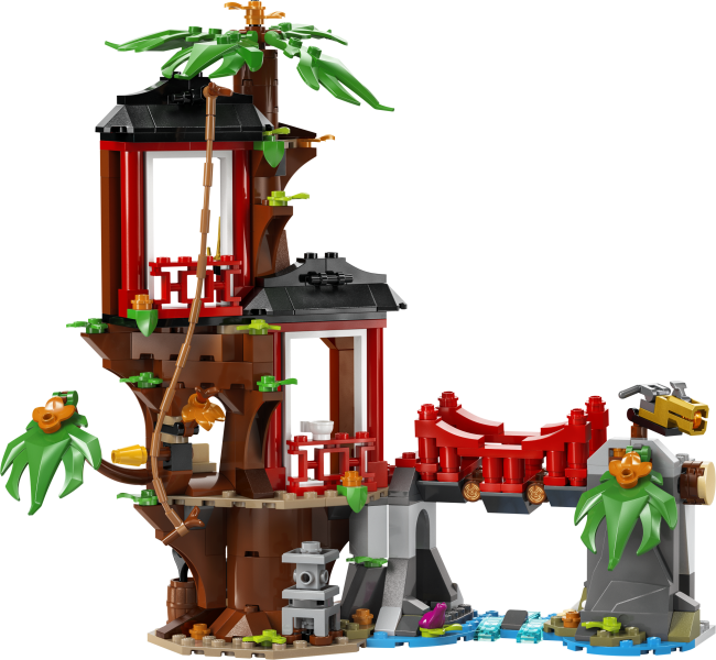 71857 Ninjamenopelit ja puumajataistelu