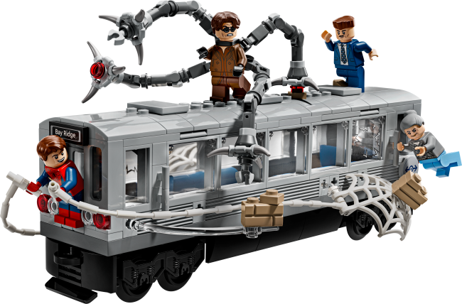 76321 Spider-Man vs. Doc Ock metroorongi stseen