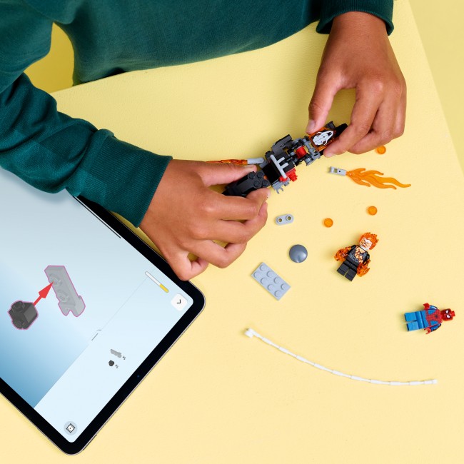 76335 Spider-Man vs. Ghost Rideri mootorratas