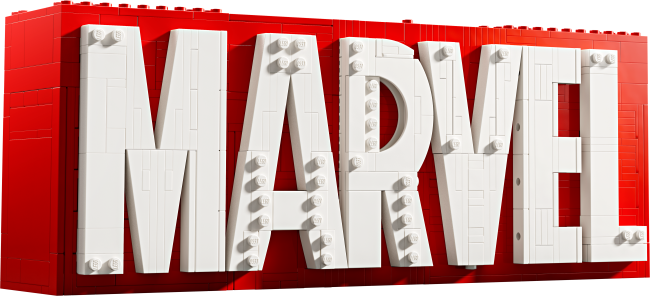 76313 MARVEL-logo ja minihahmot