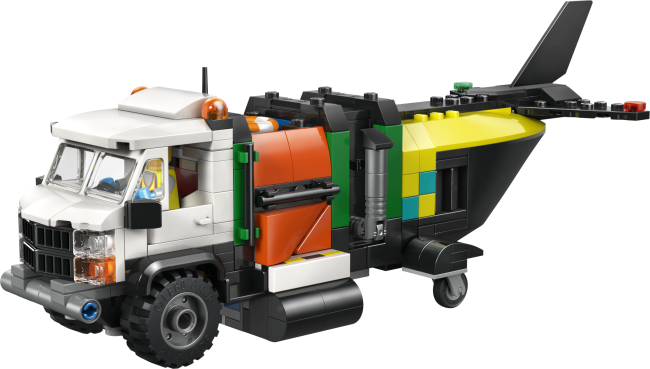 60505 Lidmašīna, avārijas dienesta auto un transportlīdzeklis uz gaisa spilvena
