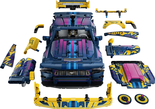 42236 Kohandatud garaaž Ford Mustang GT autole