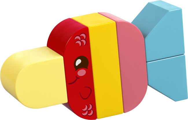 10477 Kolm ühes loomingulised armsad lemmikloomad