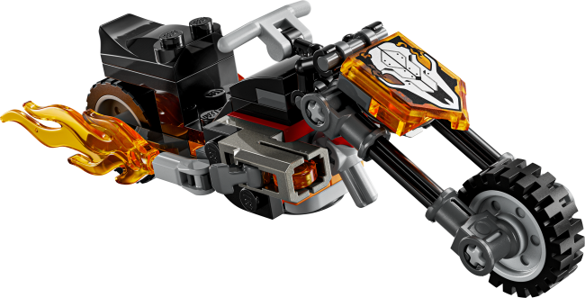 76335 Spider-Man vs. Ghost Rideri mootorratas