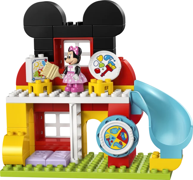 10465 Miki-Hiire klubimaja koos Minnie ja Pluutoga