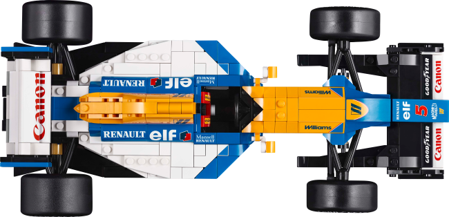 10353 Williams Racing FW14B и Найджел Мэнселл