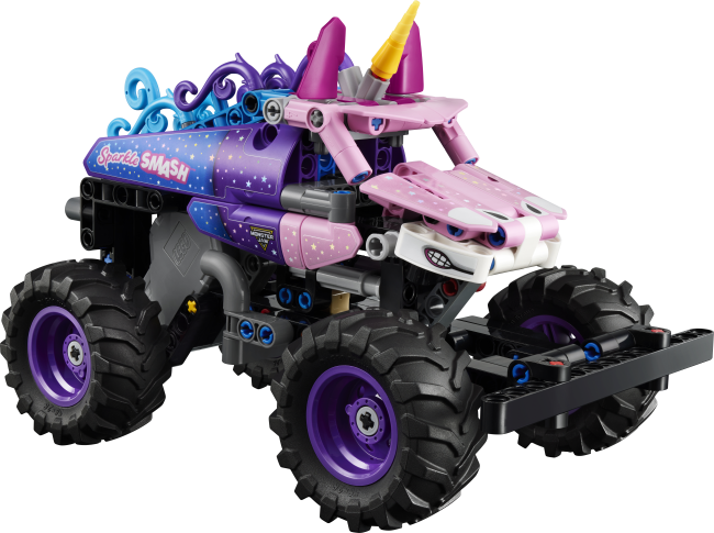 42220 Monster Jam™ Sparkle Smash™ tagasitõmmatav