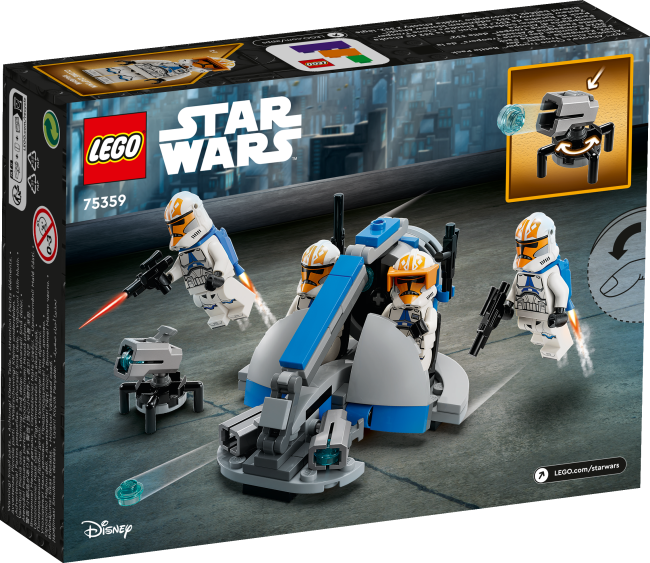 75359 332. leegioni Ahsoka kloonsõdalase lahingukomplekt