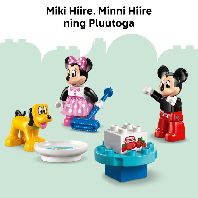 10465 Miki-Hiire klubimaja koos Minnie ja Pluutoga