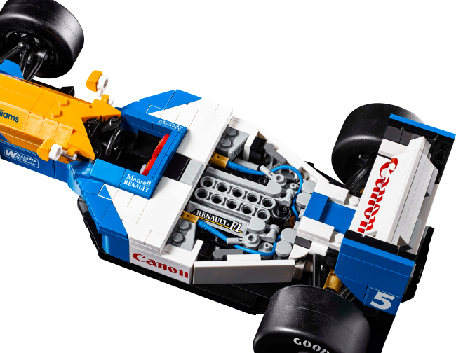 10353 Williams Racing FW14B и Найджел Мэнселл
