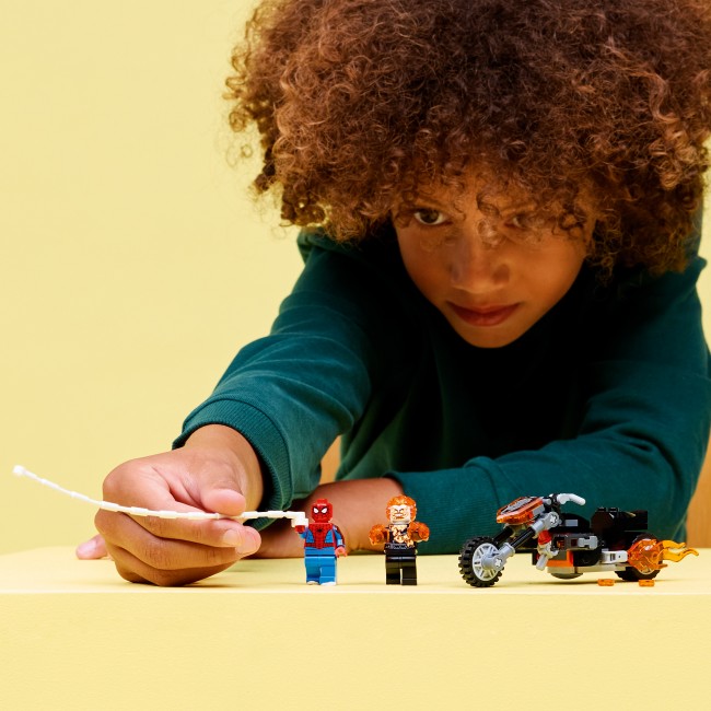 76335 Spider-Man vs. Ghost Rideri mootorratas