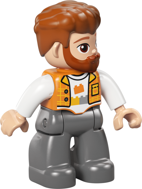 10470 “Trīs vienā” Moderna ģimenes māja ar figūrām