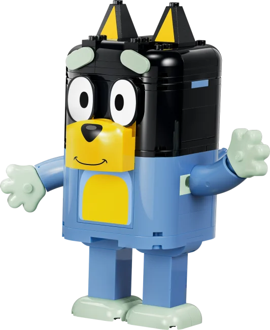 11217 Klotsidest kokkupandav Bluey perekond