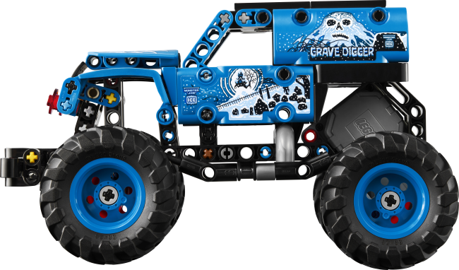 42219 Monster Jam™ Grave Digger™ Uguns un Ledus