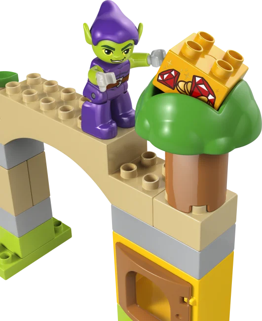 10463 Spidey-Rex-dinosaurus vs. Green Goblin