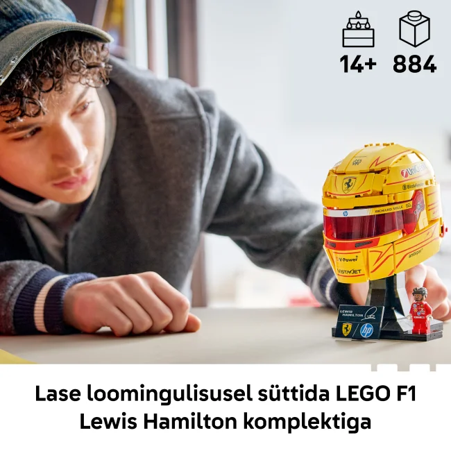 43022 Scuderia Ferrari HP Lewis Hamilton kiiver