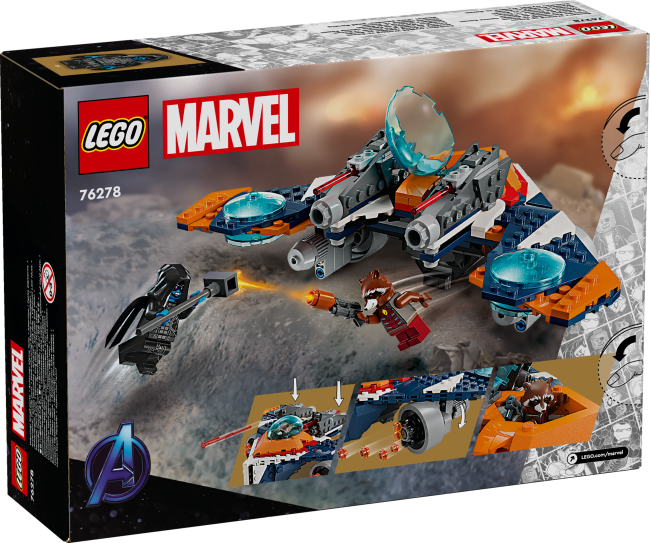 76278 Rocketi sõjalind vs. Ronan