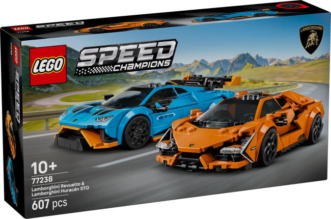 77238 Lamborghini Revuelto и Huracán STO