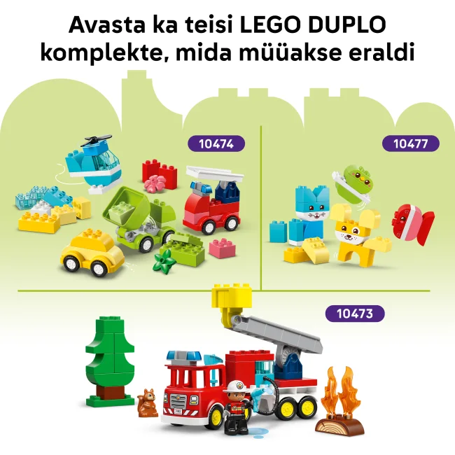 10475 “Trīs vienā” Celtnieku transportlīdzekļi