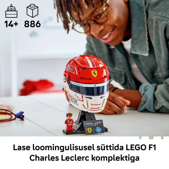43014 Scuderia Ferrari HP Charles Leclerc kiiver