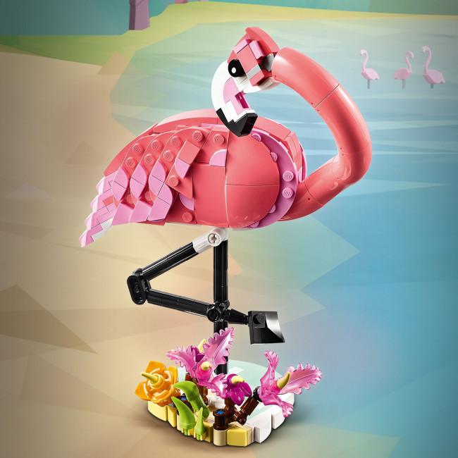 31170 Metsloomad: roosa flamingo