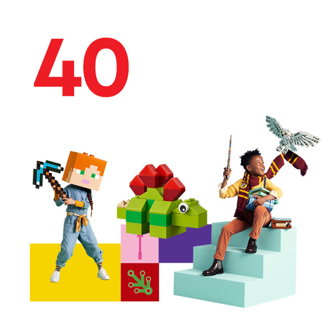 KINK 40 LEGO Kinkekaart 40 Eurot