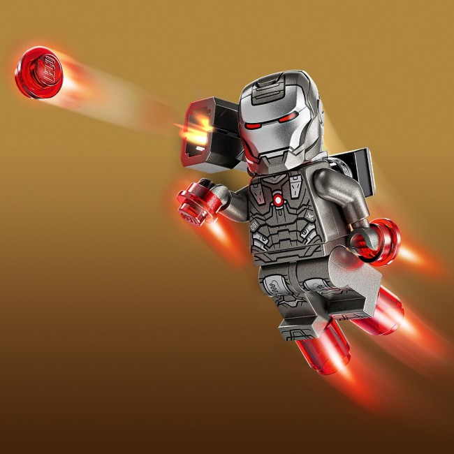 76320 Iron Man ja Sõjamasin vs. haamerdroonid