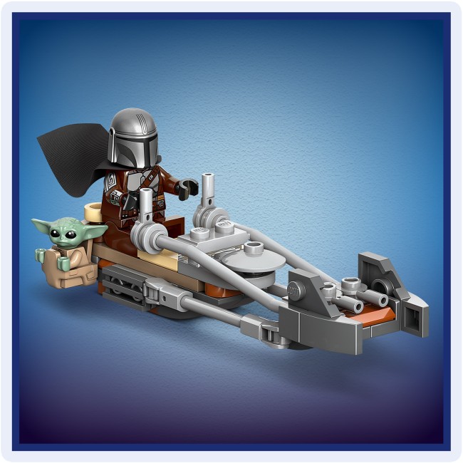75436 Mandalorian ja Grogu Speeder Bike™