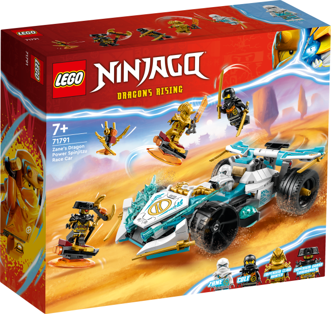 71791 Lohikäärmevoiman Zane – spinjitzu-kilpa-auto