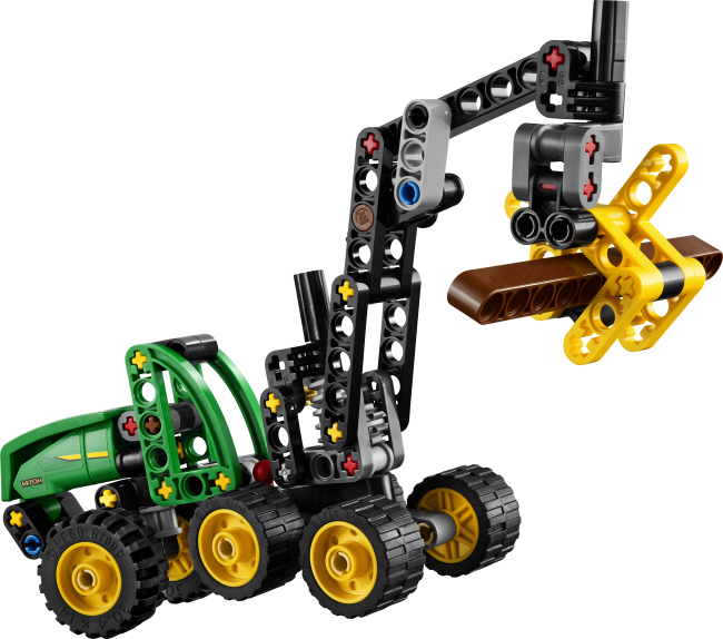 42218 Pyörillä varustettu John Deere 1470H ‑harvesteri