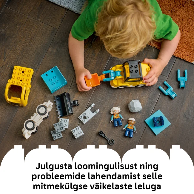 10475 “Trīs vienā” Celtnieku transportlīdzekļi