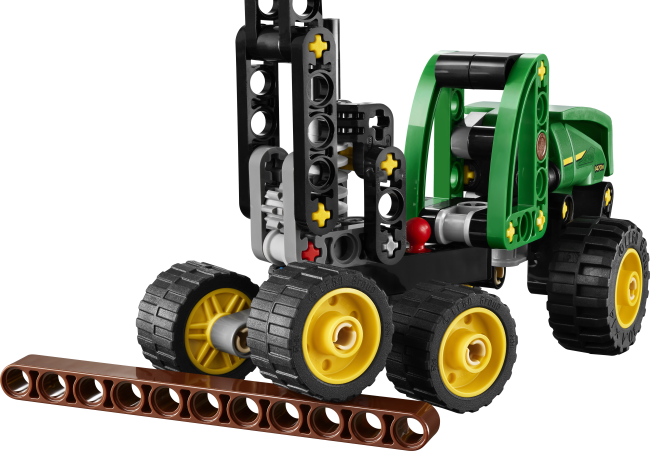 42218 Pyörillä varustettu John Deere 1470H ‑harvesteri