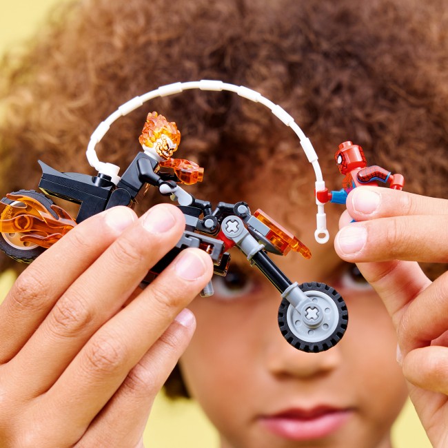 76335 Spider-Man vs. Ghost Rideri mootorratas