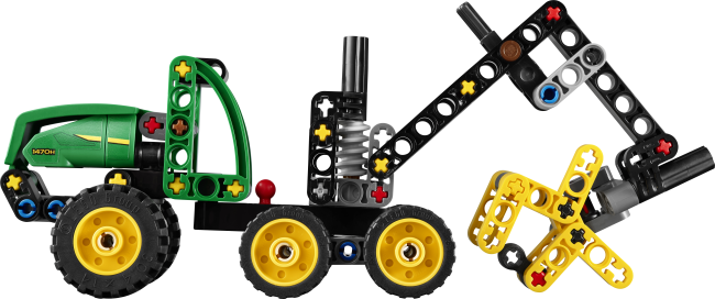 42218 Pyörillä varustettu John Deere 1470H ‑harvesteri