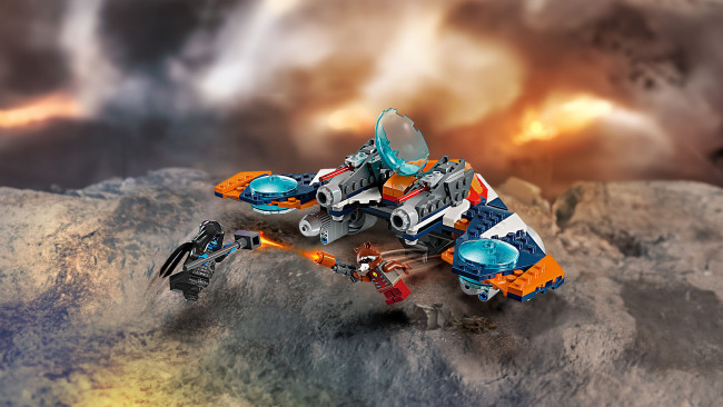 76278 Rocketi sõjalind vs. Ronan