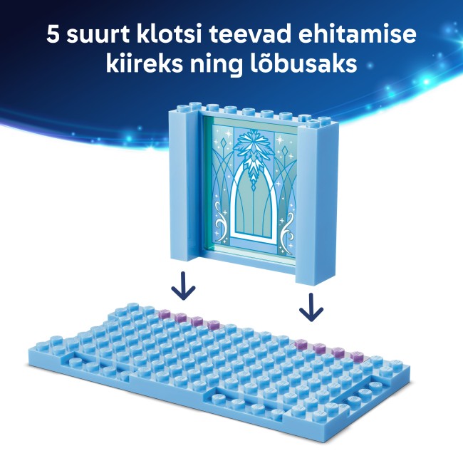 43281 Ледяной замок Эльзы и снежная горка